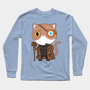 Cat eye meowdy Long Sleeve T-Shirt